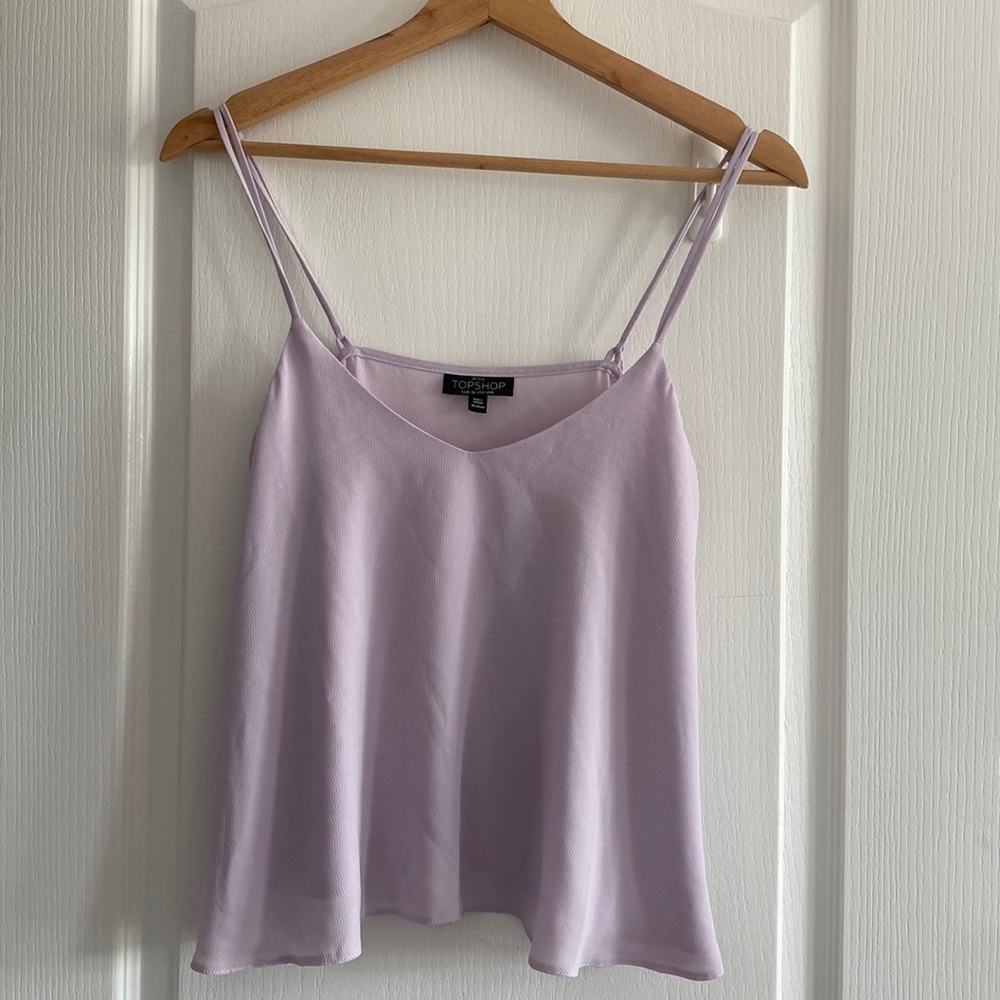 3/$25 Topshop Light Purple Tank Top